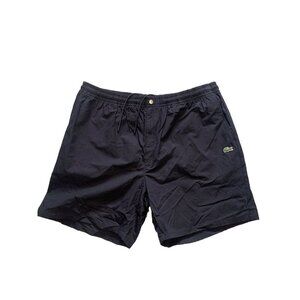 Lacoste Men's Blue Relaxed Fit Poplin Shorts 2XL 100% Cotton NWT